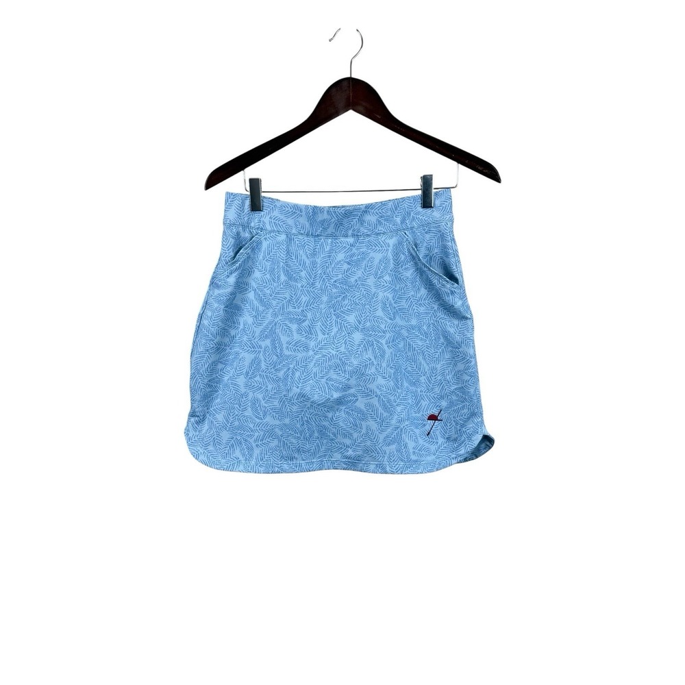 Peter Millar‎ Skort Womens S Small Blue Performance Alice Petal Hem UPF50